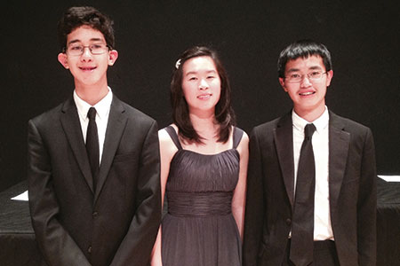 OC Debussy Trio: First Place in the Ensemble Category of the American Fine Arts Festival