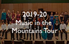 2019-20 Music in the Mountains Tour